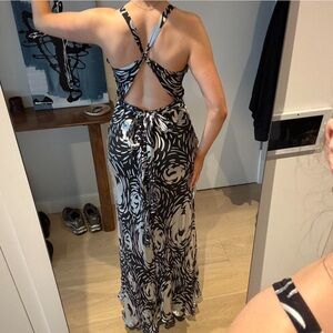 BCBGMaxAzria Halter Maxi Dress